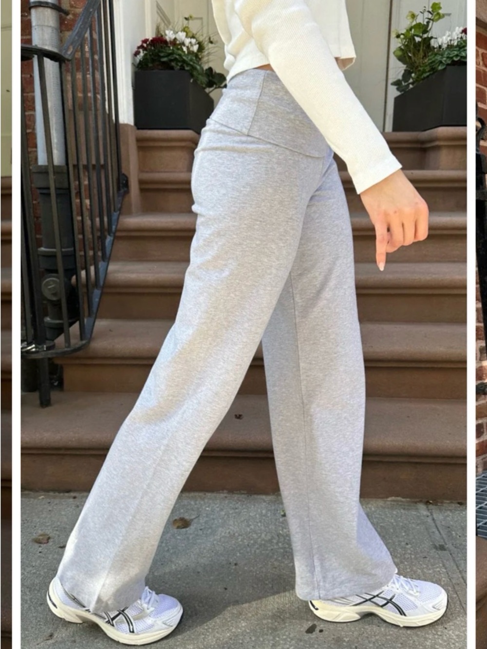 Brandy Melville “Priscilla” fold over pants NWT - Picture 2 of 5